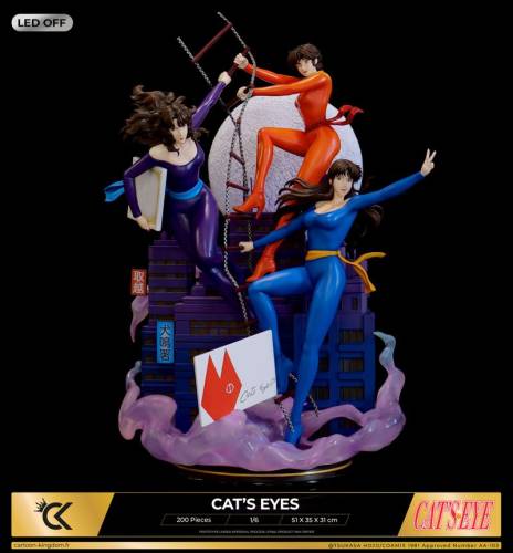 CAT'S EYES - Kocie Oko - Statuetka Żywica 1/6 51cm
