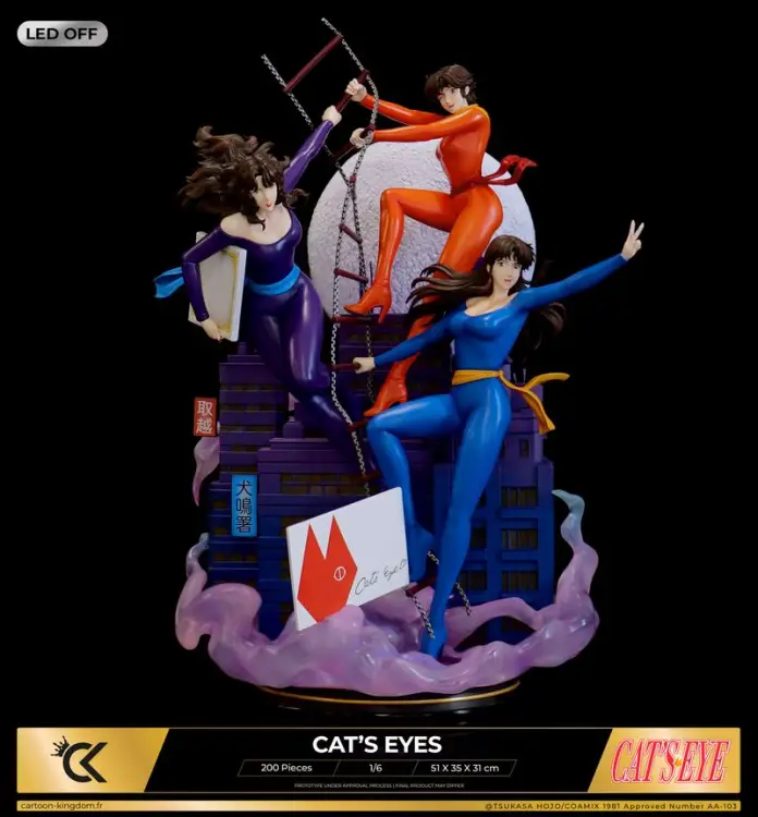CAT'S EYES - Kocie Oko - Statuetka Żywica 1/6 51cm