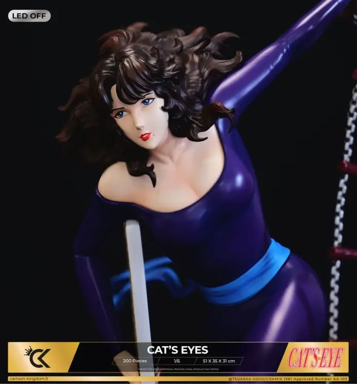 CAT'S EYES - Kocie Oko - Statuetka Żywica 1/6 51cm