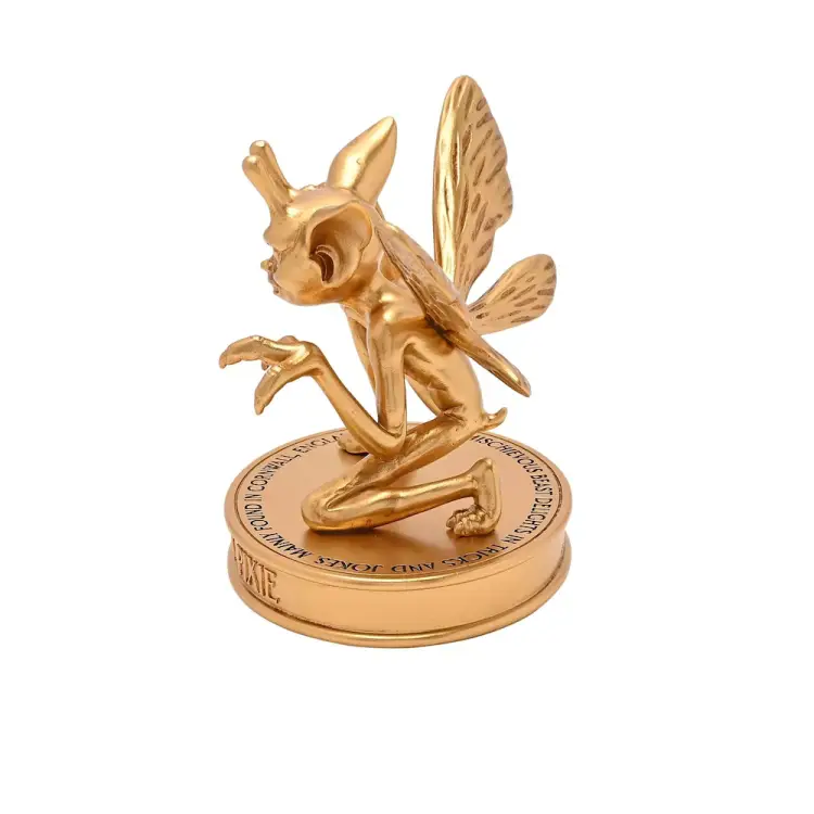 HARRY POTTER - Cornih Pixie - Złota figurka 15 cm