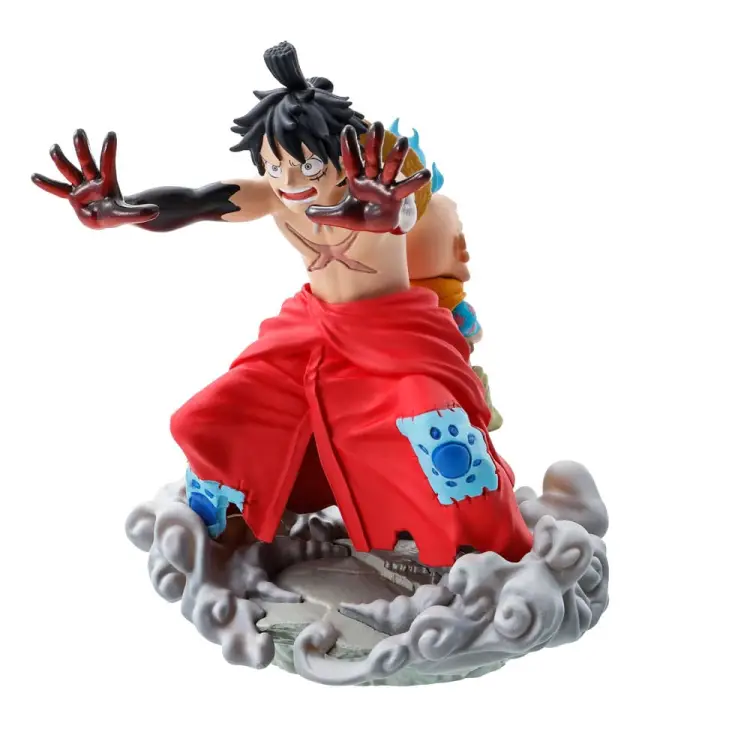 ONE PIECE - Logbox Re Birth Wanokuni - Zestaw 4 figurek Petitrama 9cm