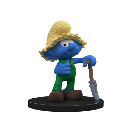 SMURF - Farmer Smerf - Figurka 4 cale