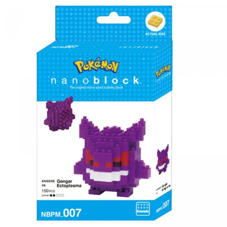 POKEMON - Gengar - Figurka Nanoblock 10 cm