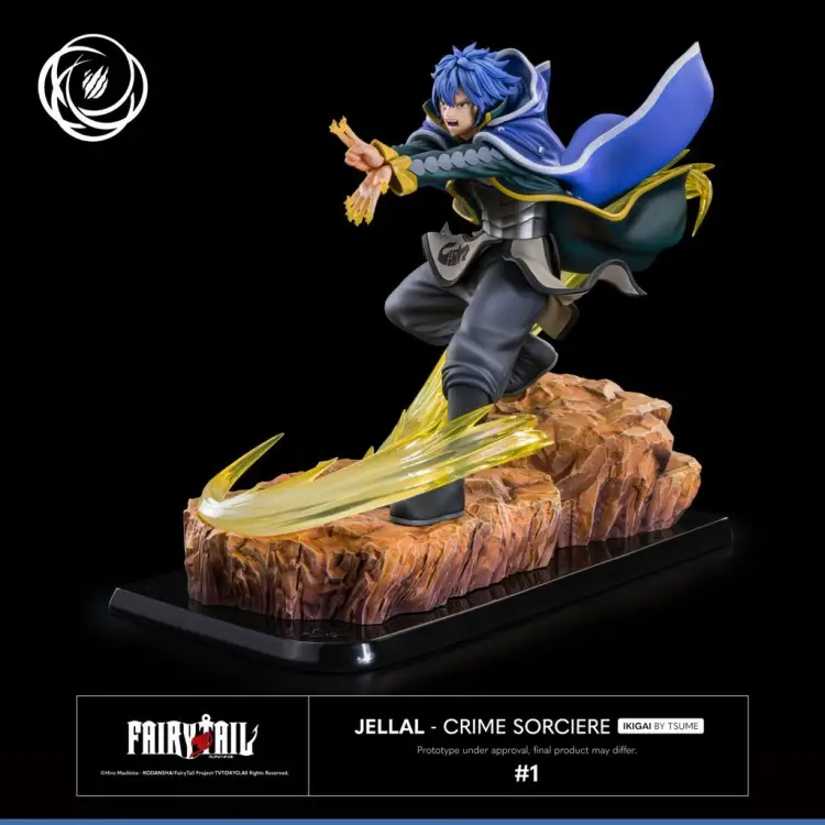 FAIRY TAIL - Jellal - żywiczna statuetka Ikigai 1/6 autorstwa Tsume 28 cm