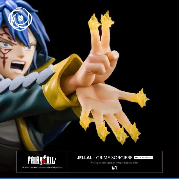 FAIRY TAIL - Jellal - żywiczna statuetka Ikigai 1/6 autorstwa Tsume 28 cm