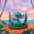 DISNEY - Stitch Hula - Figurka SG 10cm