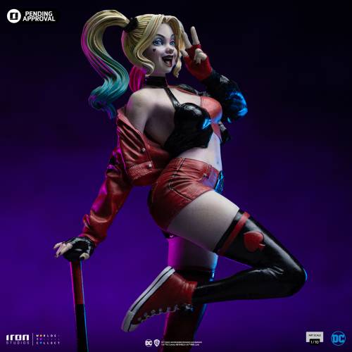 DC COMICS - Harley Quinn - Statua artystyczna w skali 1/10 22 cm