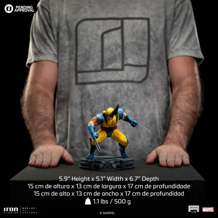 MARVEL - Wolverine "X-Men '97" - Statua artystyczna w skali 1/10 15 cm