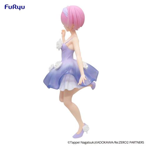 RE ZERO - Ram "Flower Dress" - Statuetka Trio-Try-iT 21cm