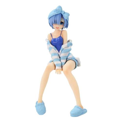 RE ZERO - Rem "Room Wear" - Statuetka PVC Noodle Stopper 14cm