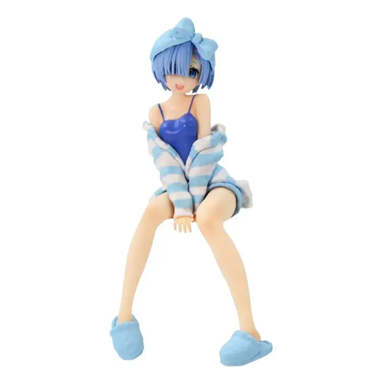 RE ZERO - Rem "Room Wear" - Statuetka PVC Noodle Stopper 14cm
