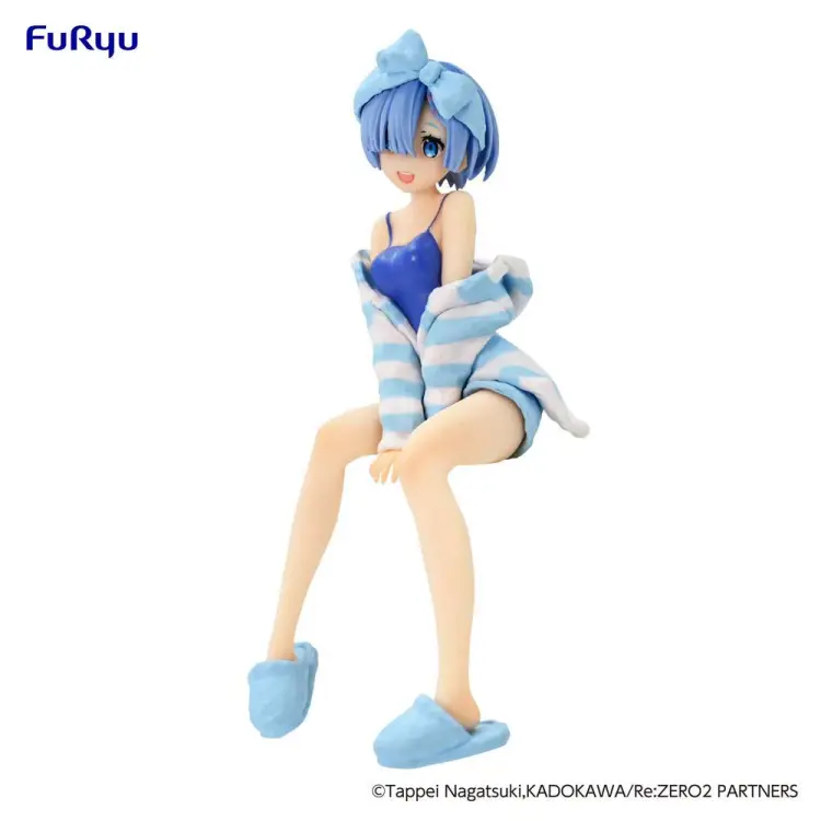 RE ZERO - Rem "Room Wear" - Statuetka PVC Noodle Stopper 14cm