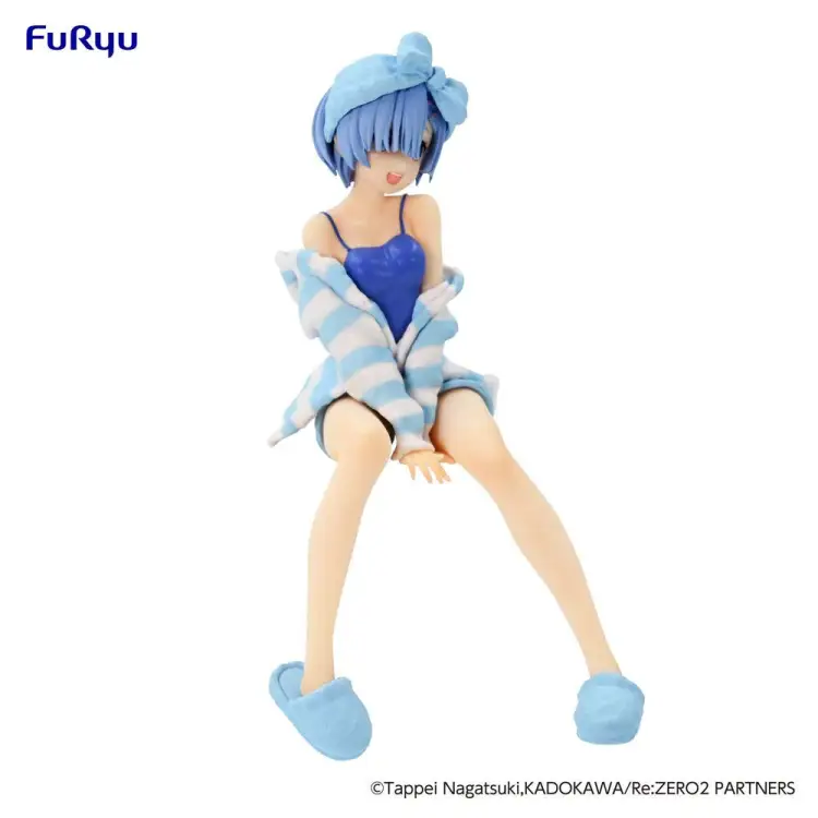 RE ZERO - Rem "Room Wear" - Statuetka PVC Noodle Stopper 14cm