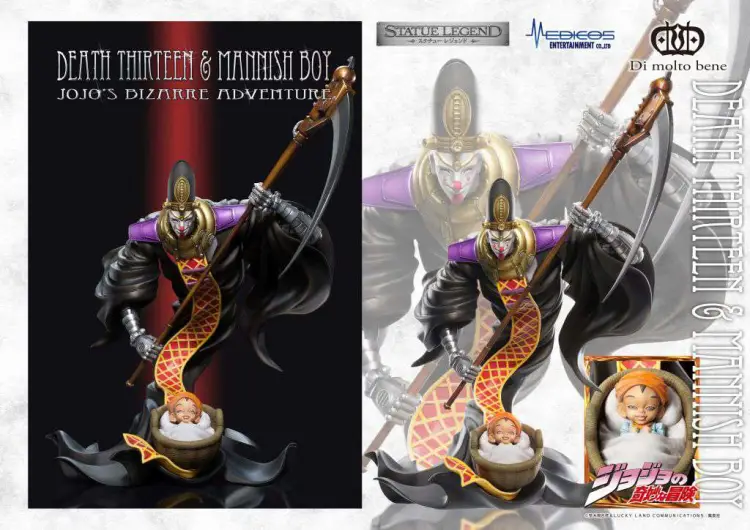 JOJO PART 3 - Chłopiec Śmierć i Człowiek - Statua Legenda 22 cm