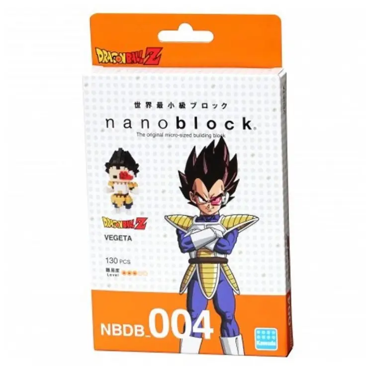 DRAGON BALL - Vegeta - Figurka Nanoblock 10cm