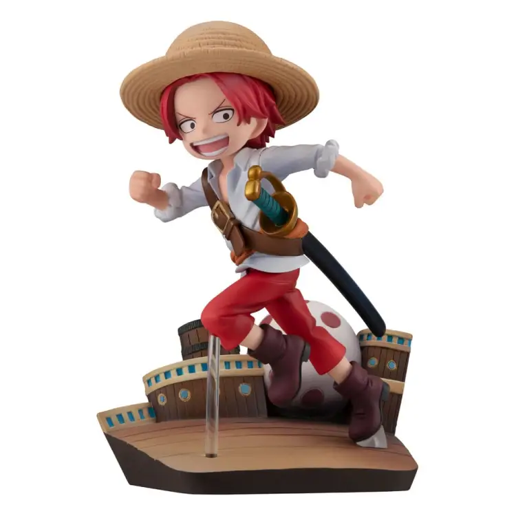 ONE PIECE - Shanks "Run Run Run Run" - Statuetka G.E.M. 13cm