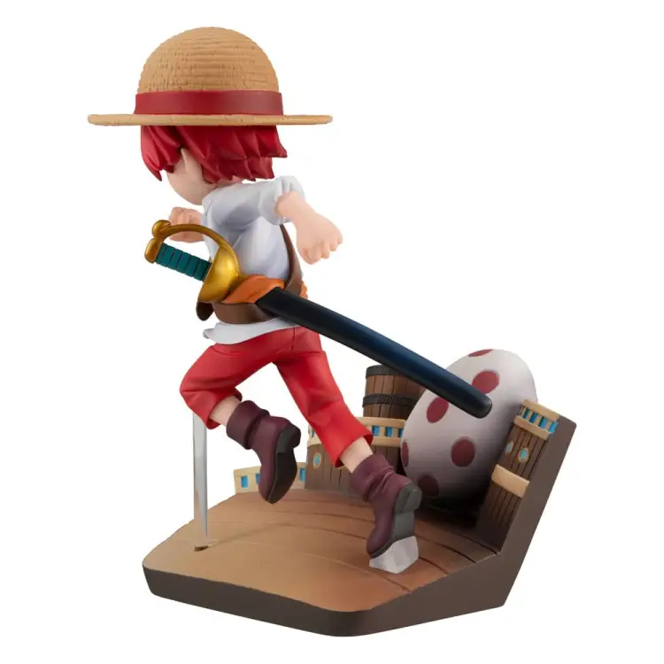 ONE PIECE - Shanks "Run Run Run Run" - Statuetka G.E.M. 13cm