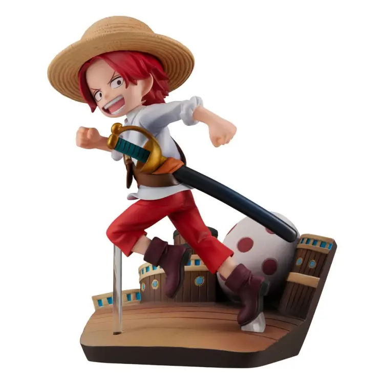 ONE PIECE - Shanks "Run Run Run Run" - Statuetka G.E.M. 13cm