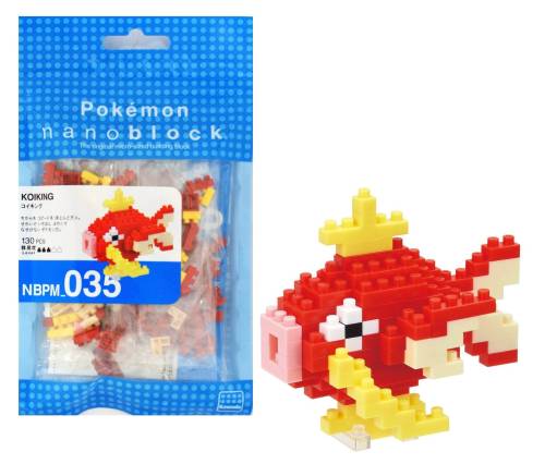 POKEMON - Magikarp - Figurka Nanoblock 10 cm