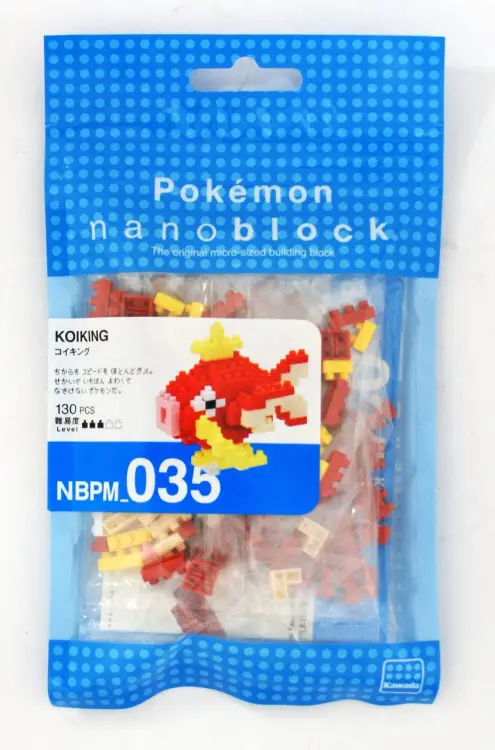 POKEMON - Magikarp - Figurka Nanoblock 10 cm