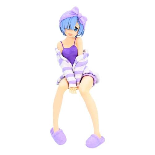 RE ZERO - Rem "Room Wear Purple" - Statuetka PVC Noodle Stopper 14cm