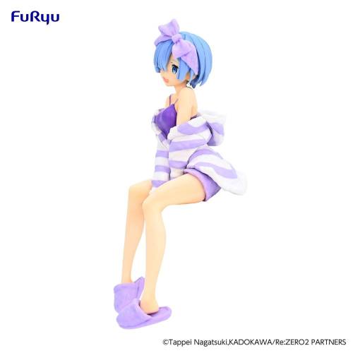 RE ZERO - Rem "Room Wear Purple" - Statuetka PVC Noodle Stopper 14cm