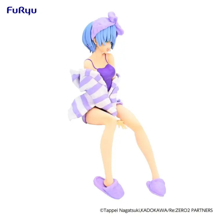 RE ZERO - Rem "Room Wear Purple" - Statuetka PVC Noodle Stopper 14cm