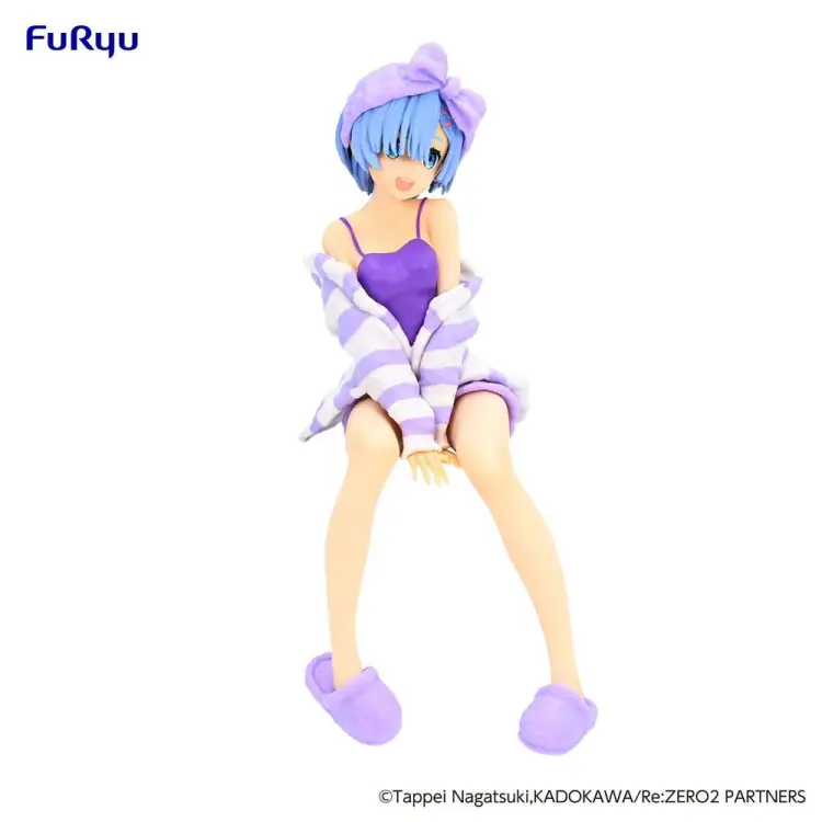 RE ZERO - Rem "Room Wear Purple" - Statuetka PVC Noodle Stopper 14cm