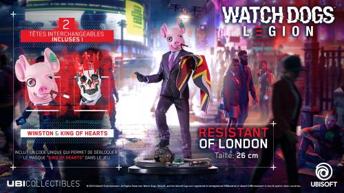 Figurka Watch Dogs Legion Odporny Londyn