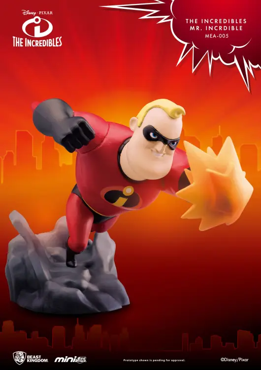 DISNEY THE INCREDIBLES - Figurka Mini Egg Attack - Pan Iniemamocny - 14 cm