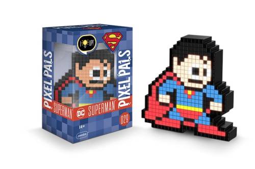 Podświetlane figurki kolekcjonerskie PIXEL PALS - Superman