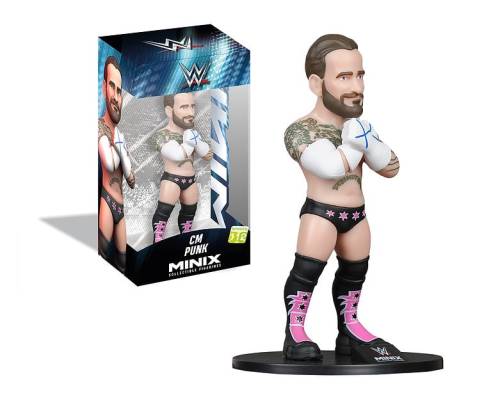 WWE - CM Punk - Figurka Minix 12 cm