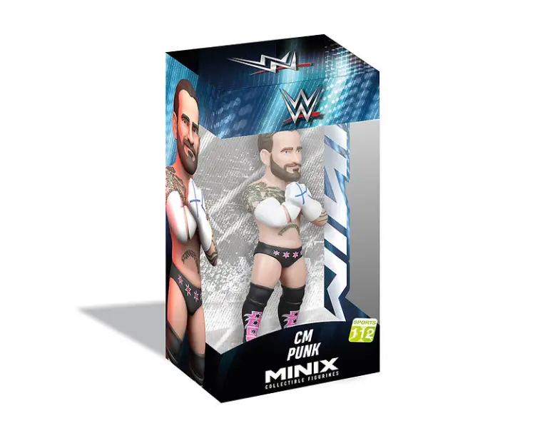 WWE - CM Punk - Figurka Minix 12 cm