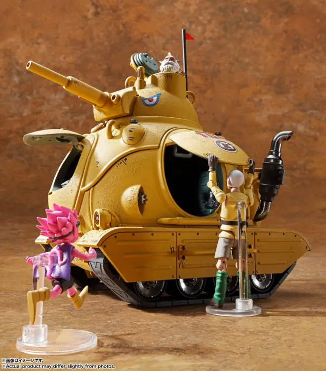 SAND LAND - Sand Land Tank 104 - Odlewana replika Chogokin 15 cm