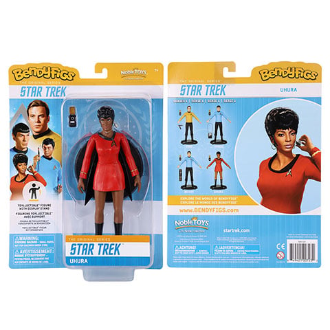 STAR TREK - Uhura - Figurka Bendyfigs z podpórką