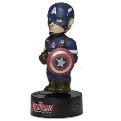 AVENGERS - Body Knocker - Cap. America zasilany energią słoneczną - 16 cm