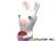 LAPINS CRETINS - Figurka antystresowa - Modele 3 - Gateau (10 cm)