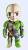 DC COMICS - Figurka akcji X-Ray - Lex Luthor