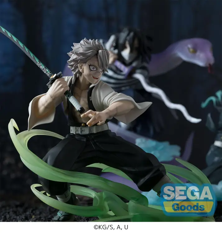 DEMON SLAYER - Sanemi Shinazugawa - Figurka Xross Link 12 cm