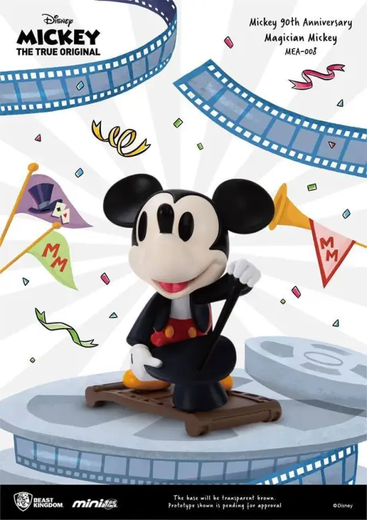 DISNEY MICKEY - Mini figurka atakująca jajko - Magik Mickey - 9 cm