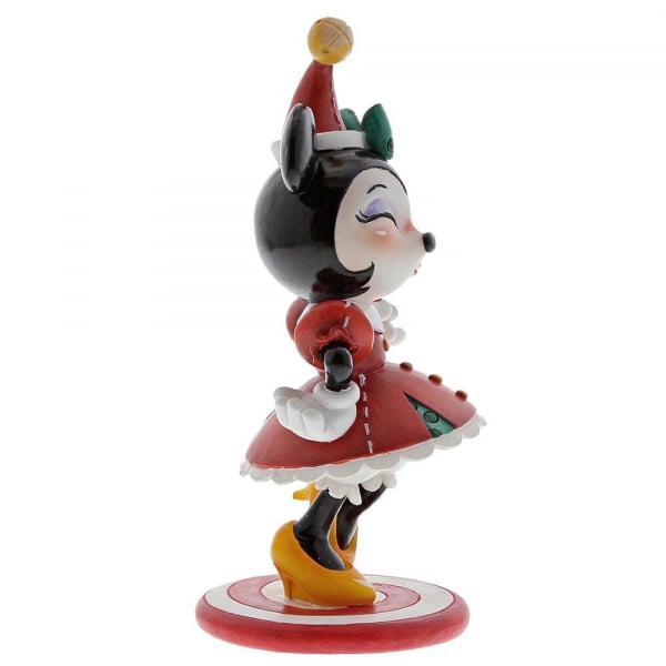 DISNEY - Miss Mindy World - Statuetka z żywicy - Świąteczna Minnie - 16 cm