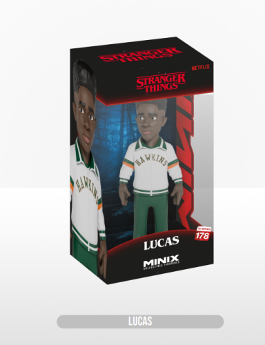 STRANGER THINGS - Lucas Hawkins - Figurka Minix 12 cm