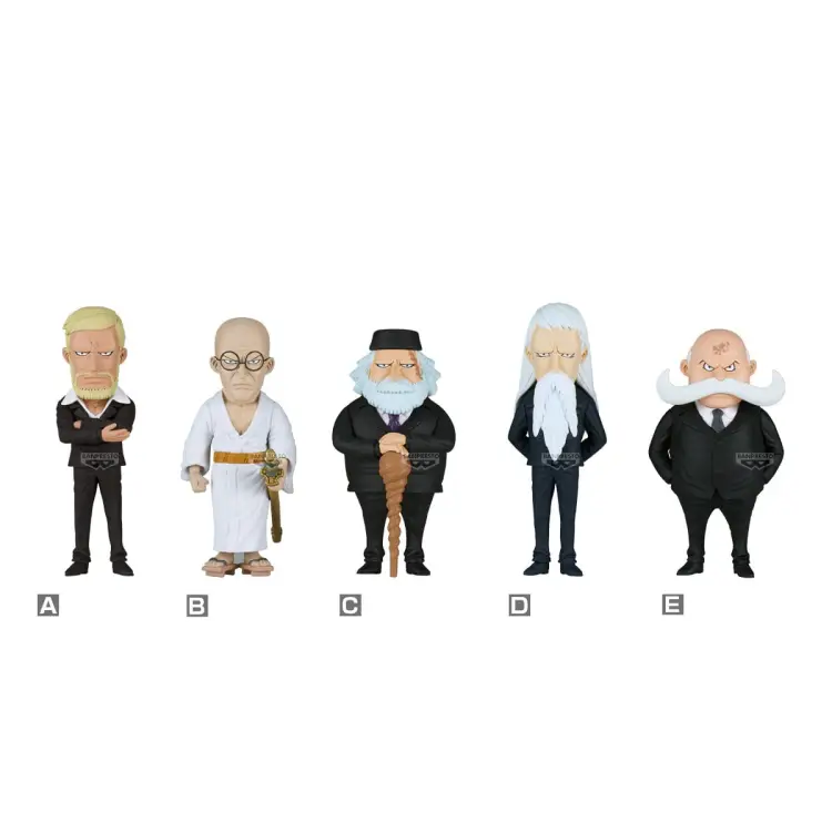 ONE PIECE - WCF Pięciu Starszych - Assortiments 12 Figurka 7cm