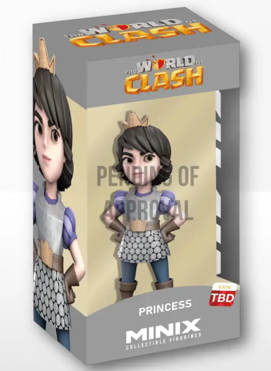 WORLD OF CLASH - Księżniczka - Figurka Minix 12 cm
