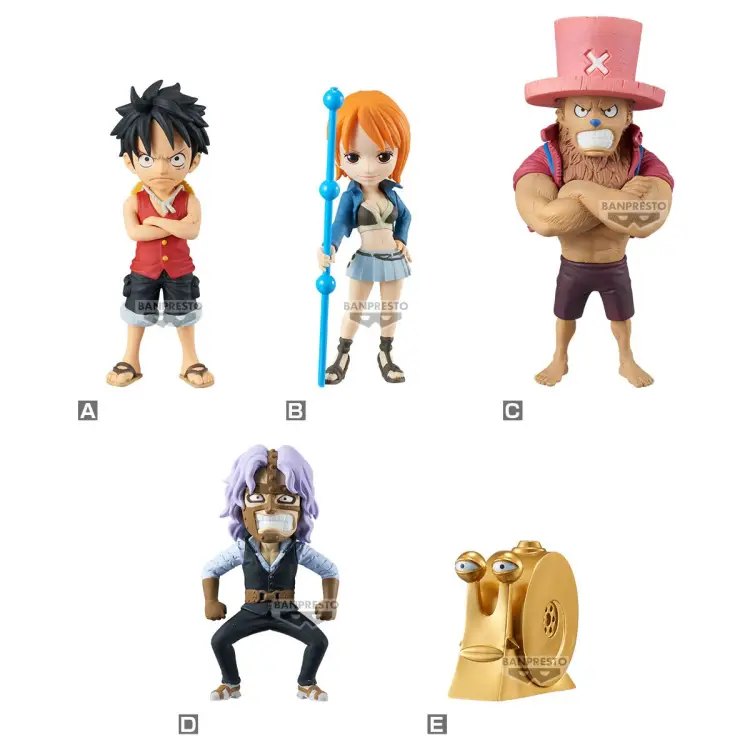 ONE PIECE - WCF Enies Lobby - Assortiments 12 figurka 7cm