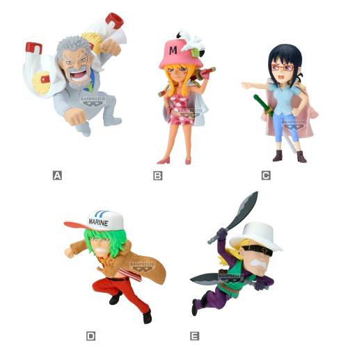 ONE PIECE - WCF Egg Head - Assortiments 12 figurka 7cm