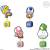 SUPER MARIO BROS. WONDER - Assortiments 16 Panel Clip Stand 8cm