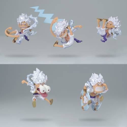 ONE PIECE - WCF Luffy Gear 5 Metallic - Assortiments 12 Figurka 7cm