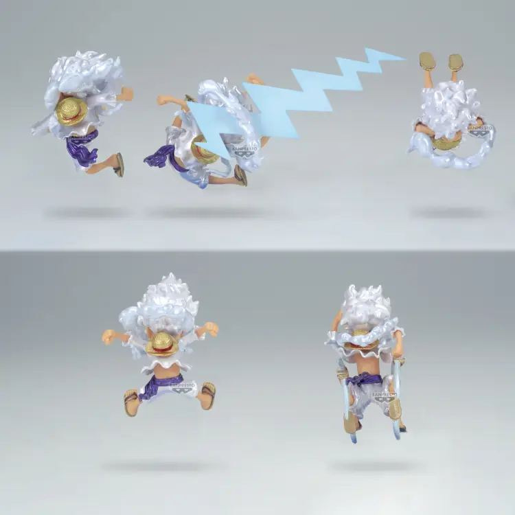 ONE PIECE - WCF Luffy Gear 5 Metallic - Assortiments 12 Figurka 7cm