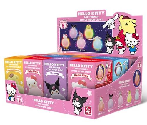 HELLO KITTY - Seria Little Moon Light - Asortyment 12 figurek 8,22 cm